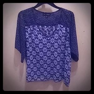 Semi Sheer Blouse